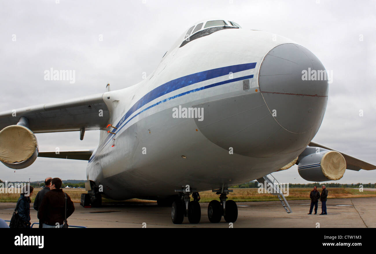 Antonov An-124 (The international aerospace salon MAKS-2009 Stock Photo