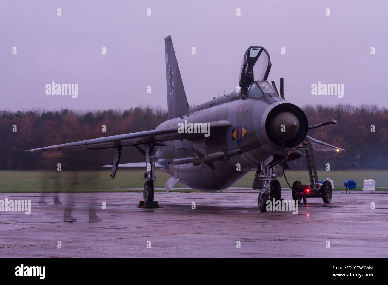 english electric lightning aircraft Stock Photo