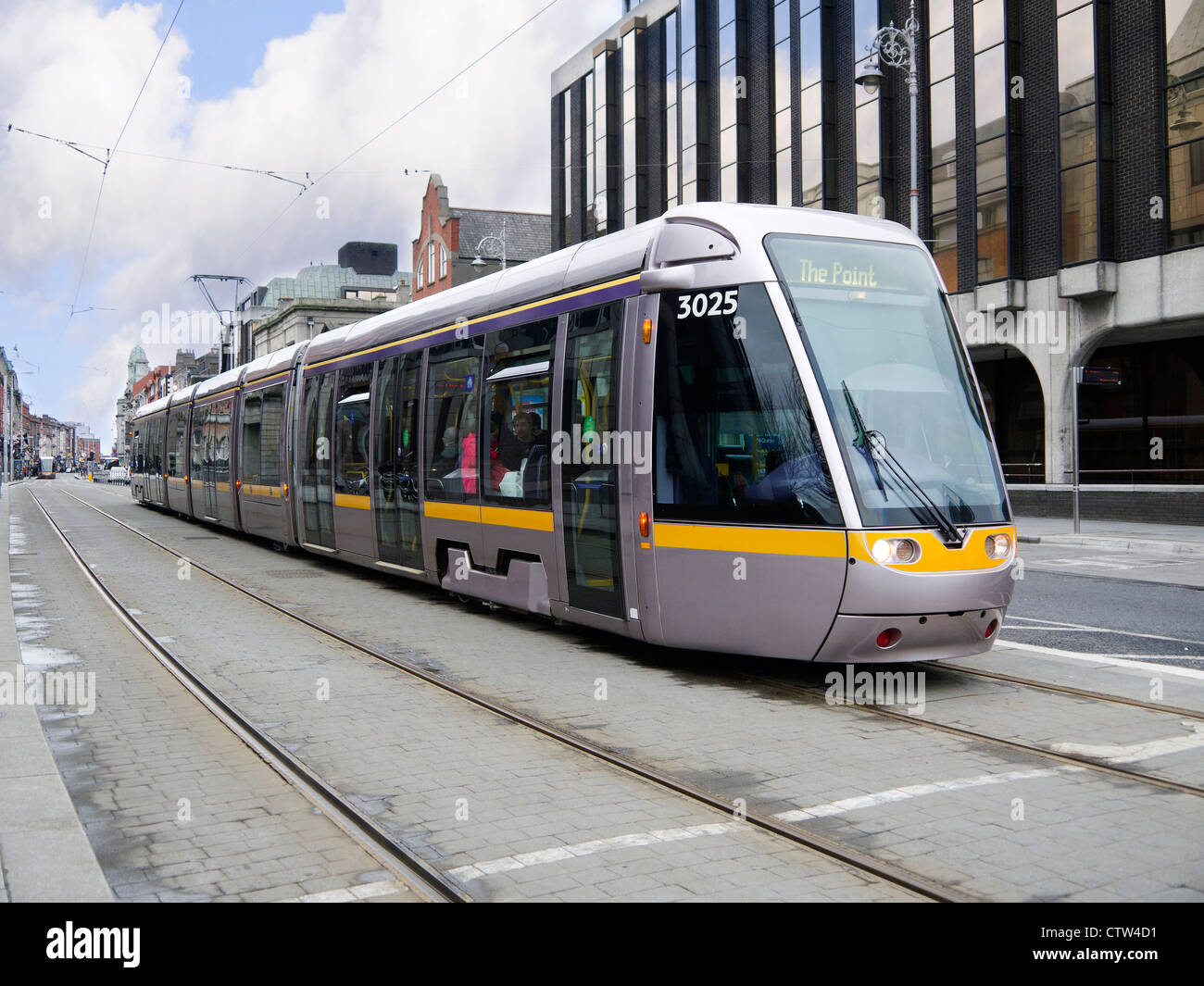 The Luas Transport System in Dublin the capital city of Ireland Stock