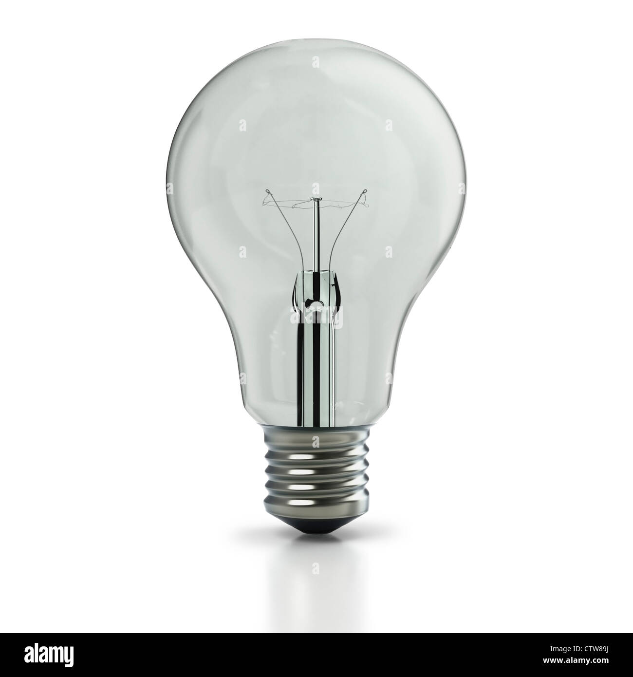 Traditional incandescent filament light bulb Stock Photo Alamy