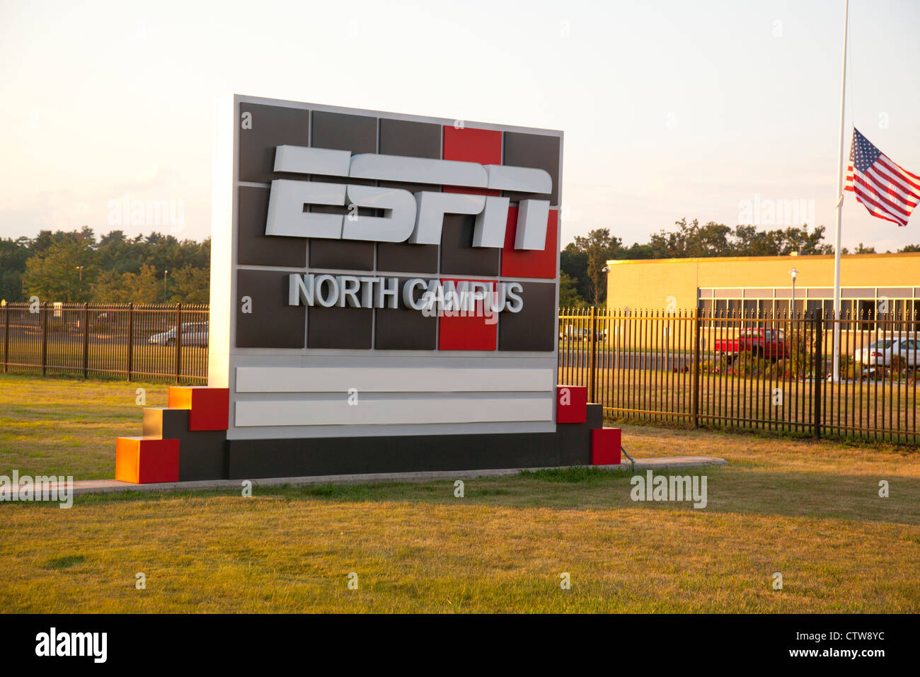 ESPN north campus building Stock Photo