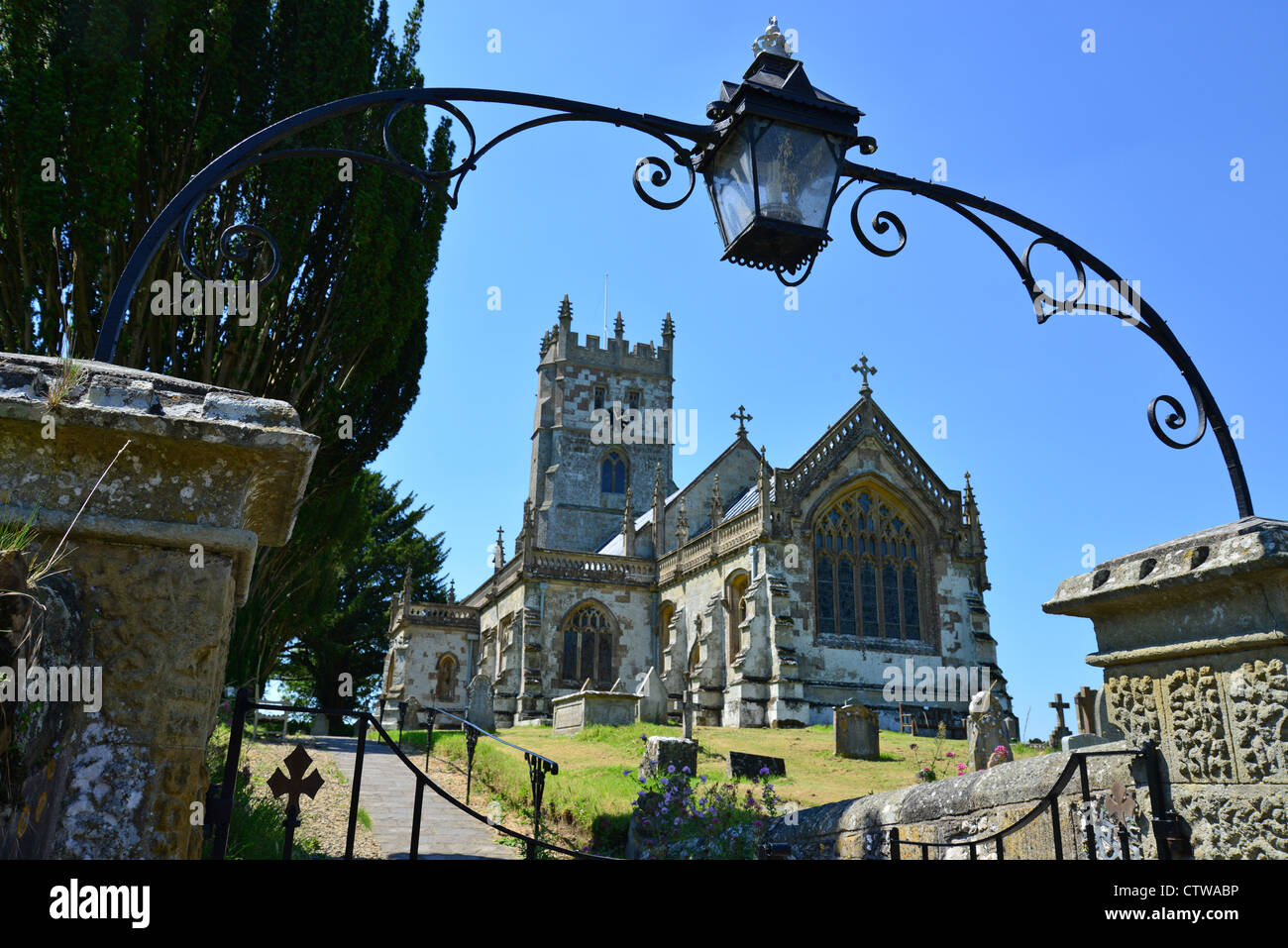 St Andrew's Church, Fontmell Magna, Dorset, England, United Kingdom Stock Photo Alamy