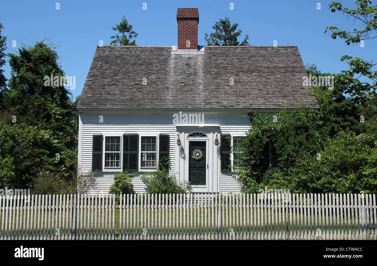A home in the South Dennis Historic District, Cape Cod, Massachusetts