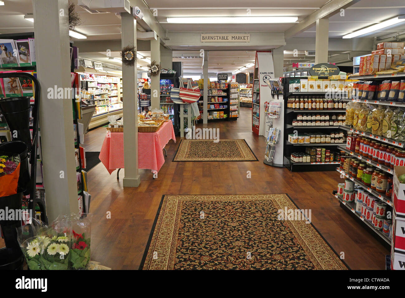 Barnstable Market, Barnstable Village, Cape Cod Stock Photo Alamy