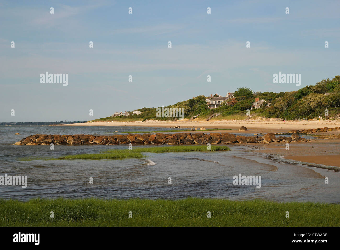 Breakwater Beach, Cape Cod Stock Photo - Alamy