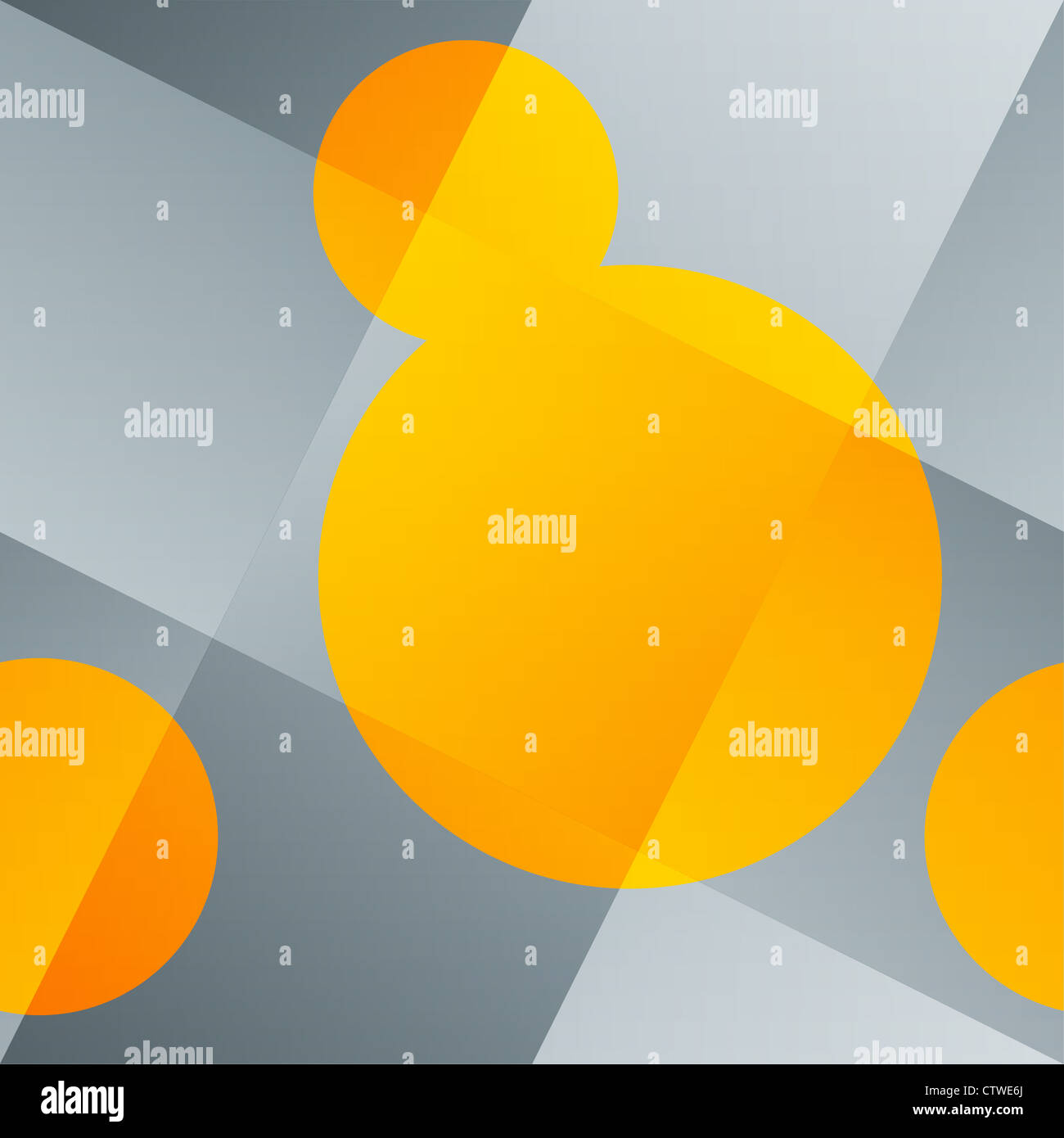 Seamless abstract background with woven backdrop and orange round ...