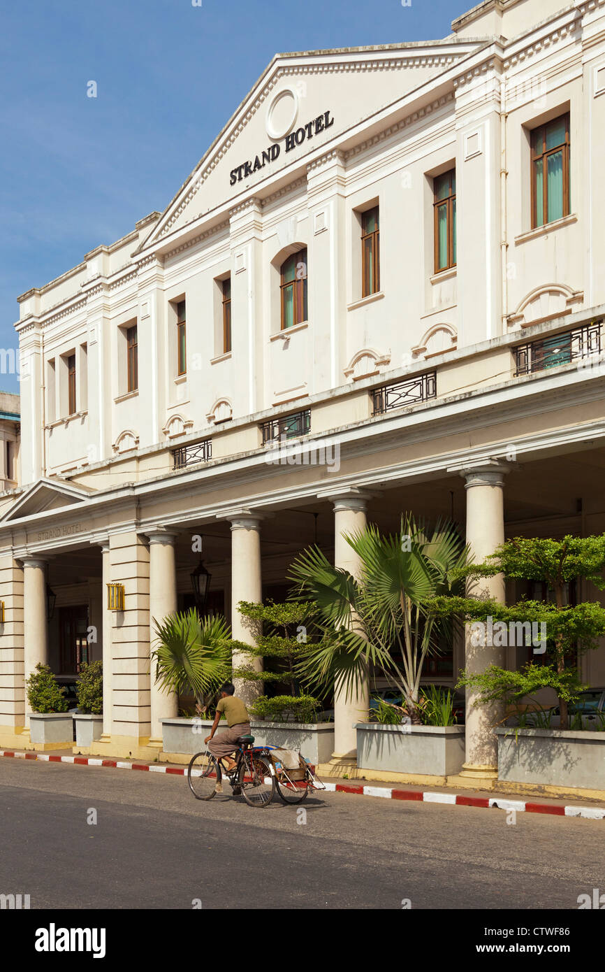 Strand Hotel, Yangon, Myanmar Stock Photo Alamy