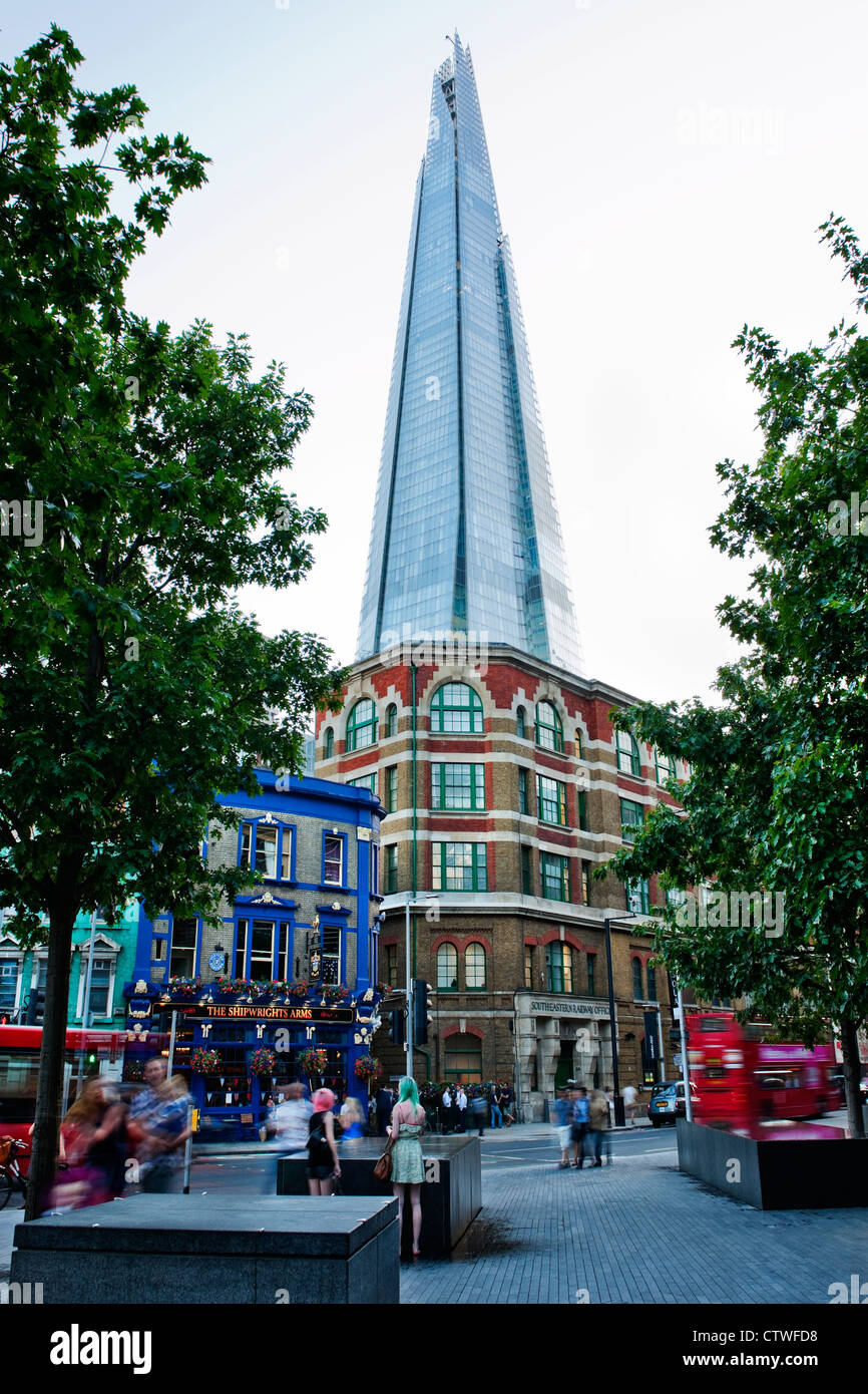 The Shard Europes Tallest Building At 308 Meters Towers Above The