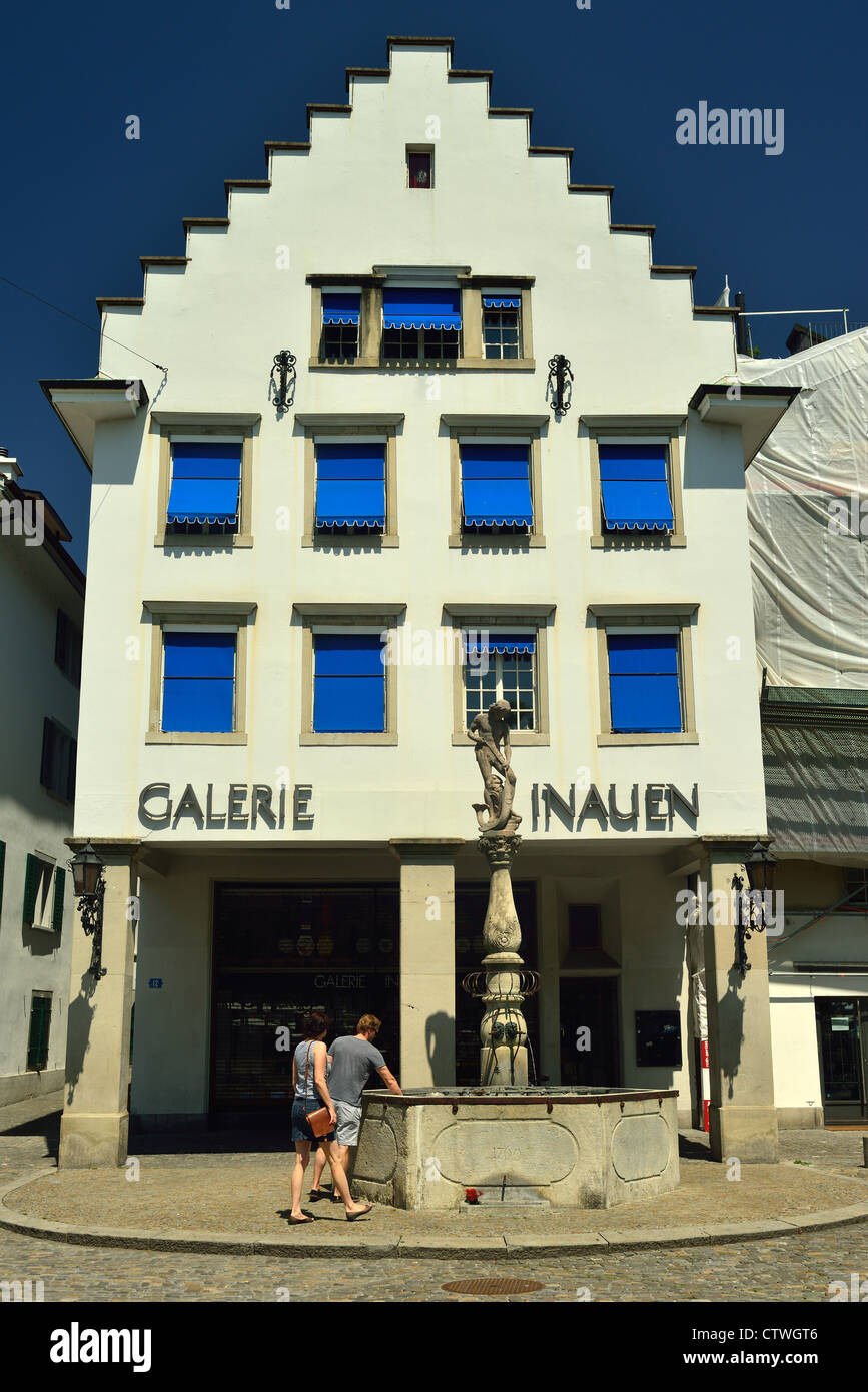 Gallery, Zurich, Switzerland Stock Photo Alamy