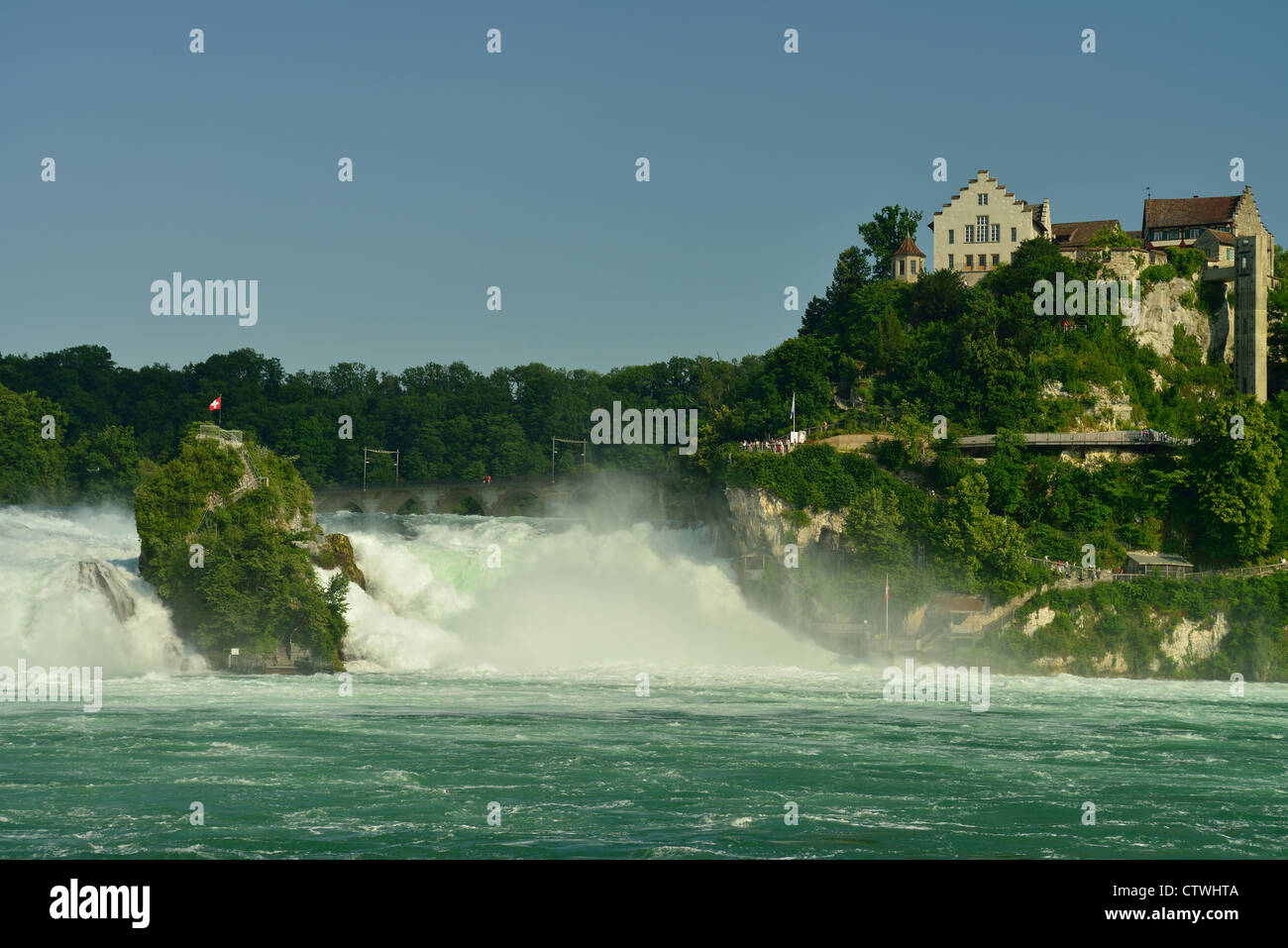 Rhine Falls near Schaffhausen Stock Photo - Alamy