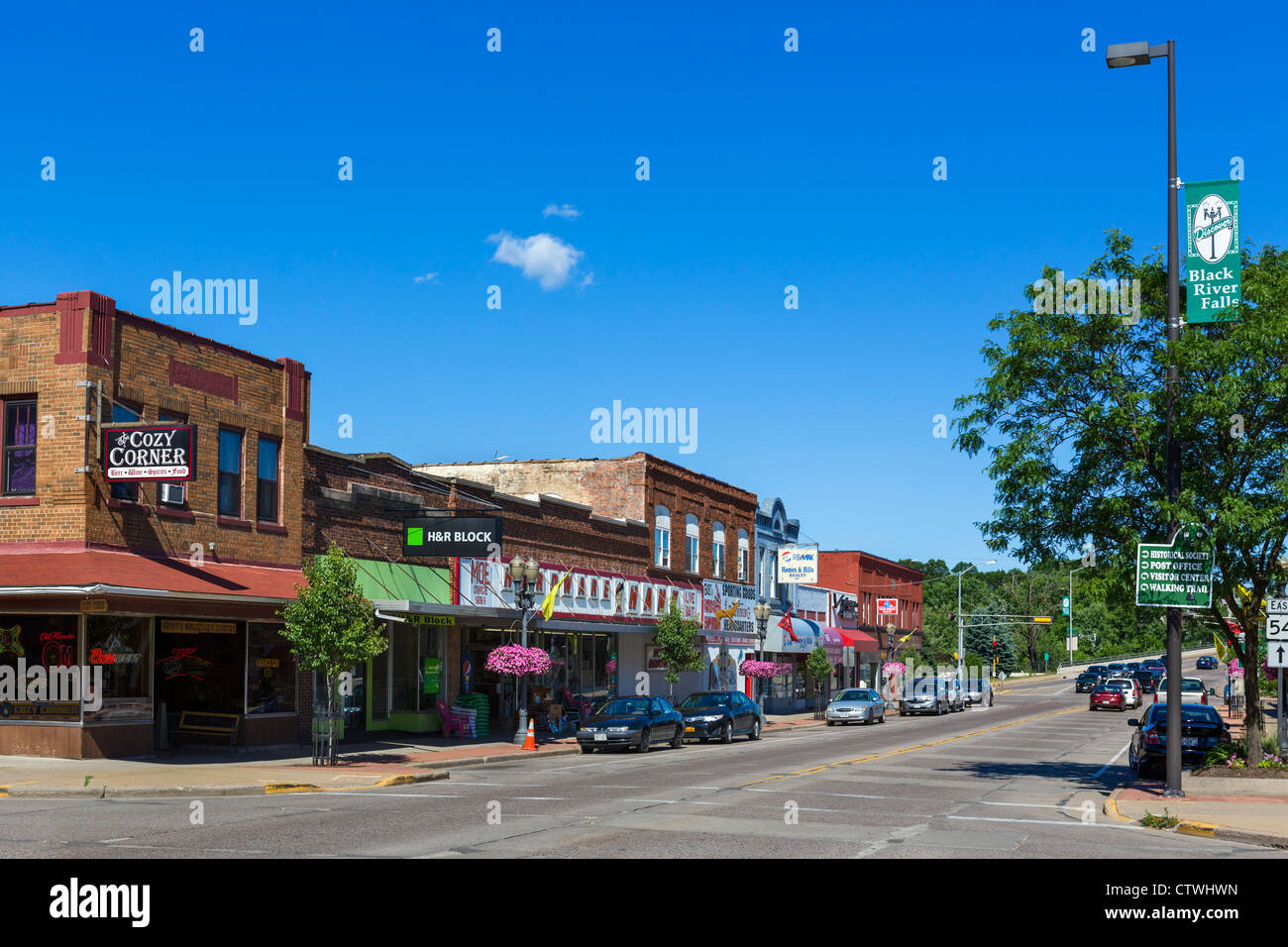 Small town town town town town buildings buildings hires stock