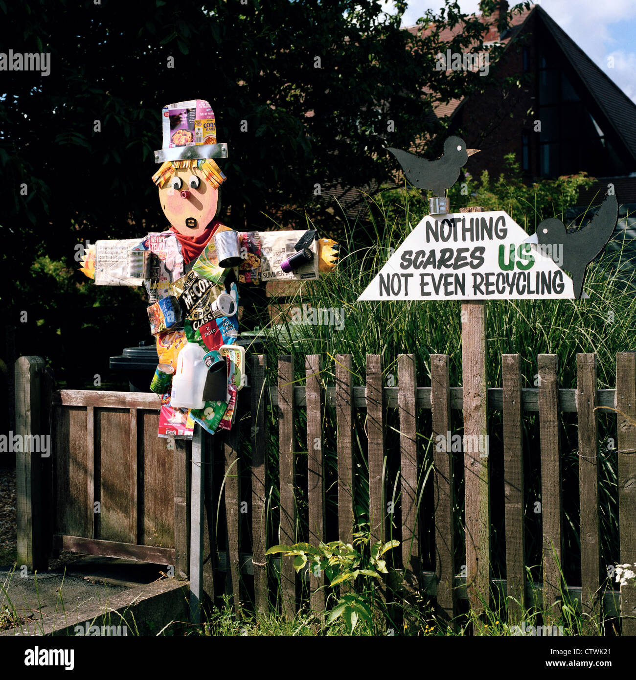 Abbotsley Scarecrow Festival Cambridgeshire England Stock Photo Alamy