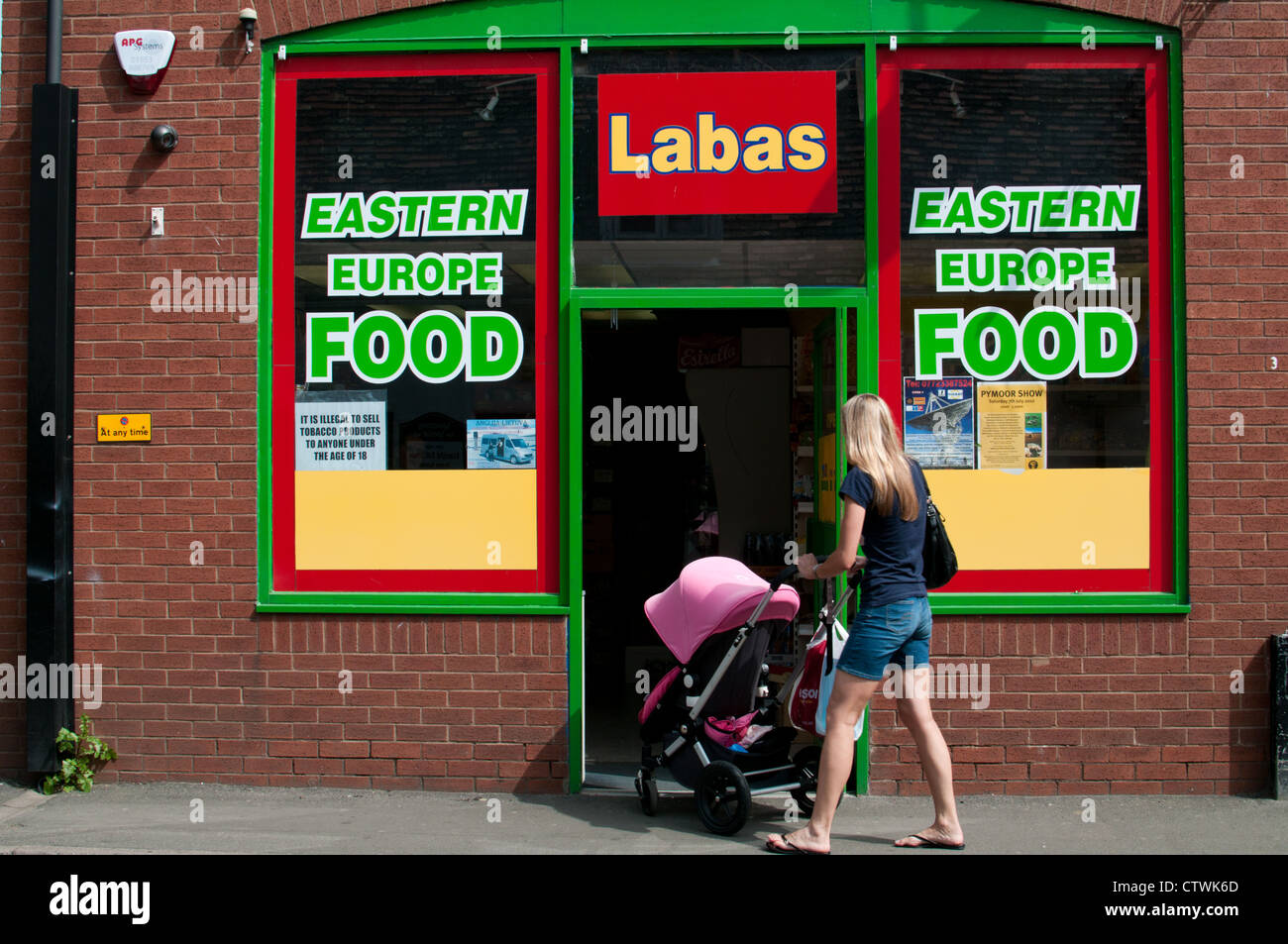 Eastern Europe food store in Ely, Cambridgeshire, UK Stock Photo Alamy