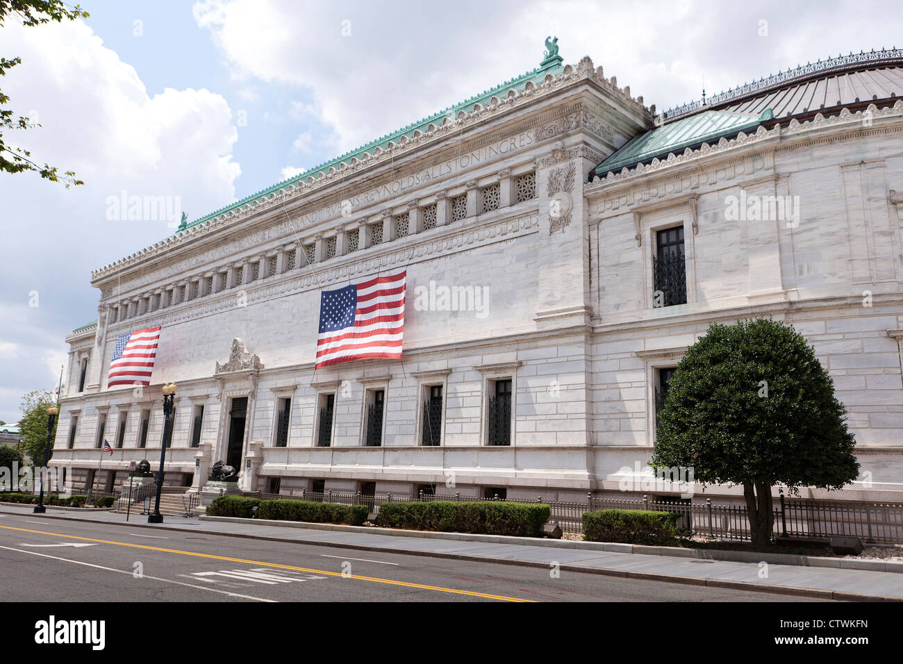 Corcoran School of Art building, Washington, DC Stock Photo