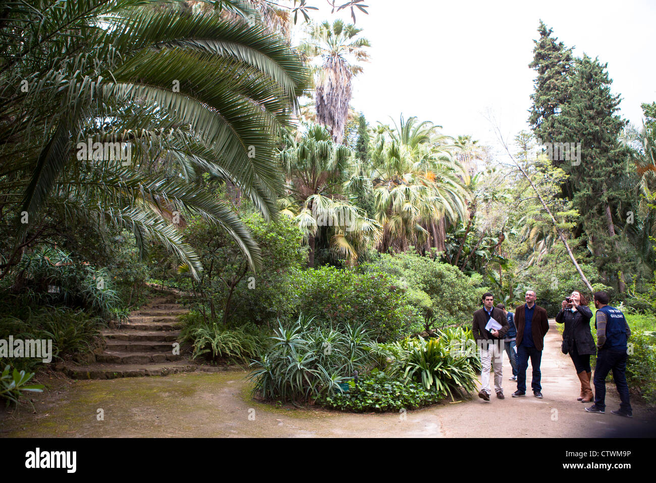 Botanical Gardens Malaga Spain Stock Photo 49737234 Alamy