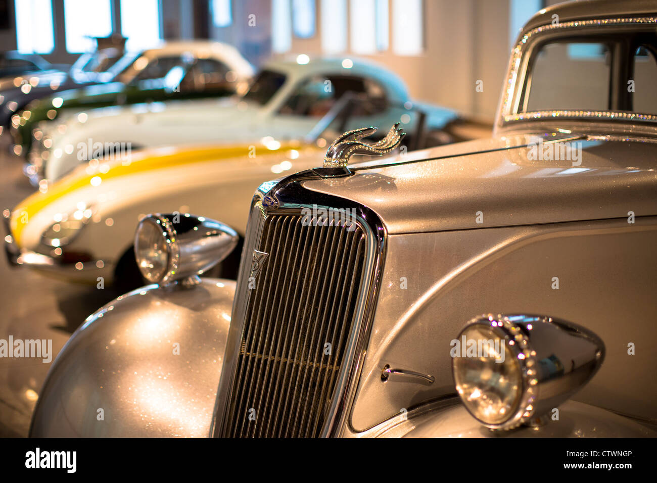 Automobile museum Malaga Spain Stock Photo Alamy