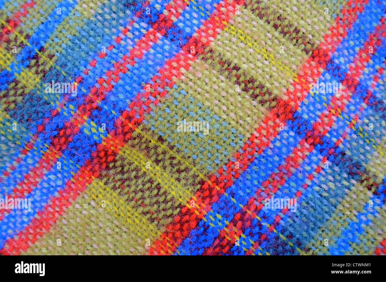 Woven Picnic Basket Blanket Stock Photo Alamy