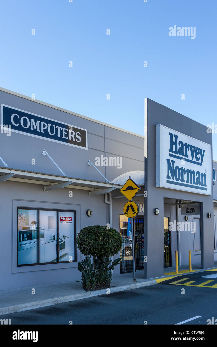 Harvey Norman megastore of the on Sunshine Coast, Queensland, Australia