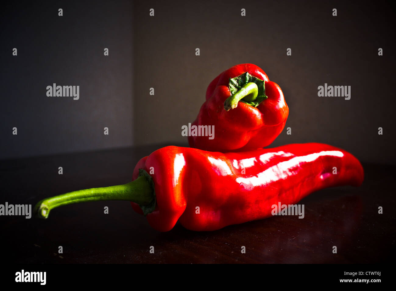 Chilli Peppers Stock Photo