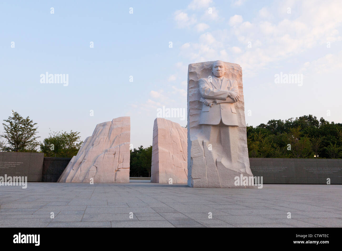 Martin Luther King Jr memorial - Washington, DC Stock Photo
