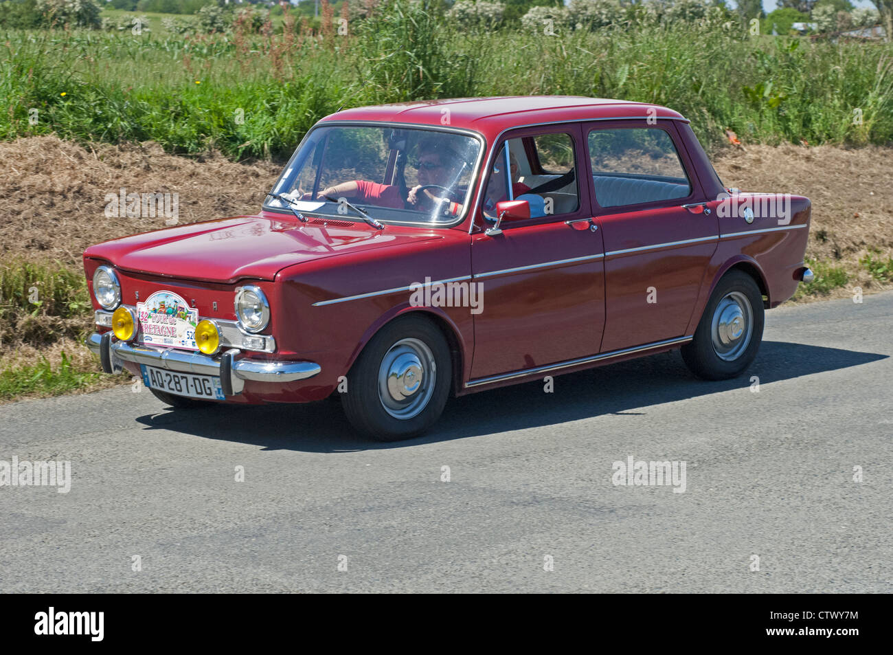 Old French Simca Car High Resolution Stock Photography and Images - Alamy