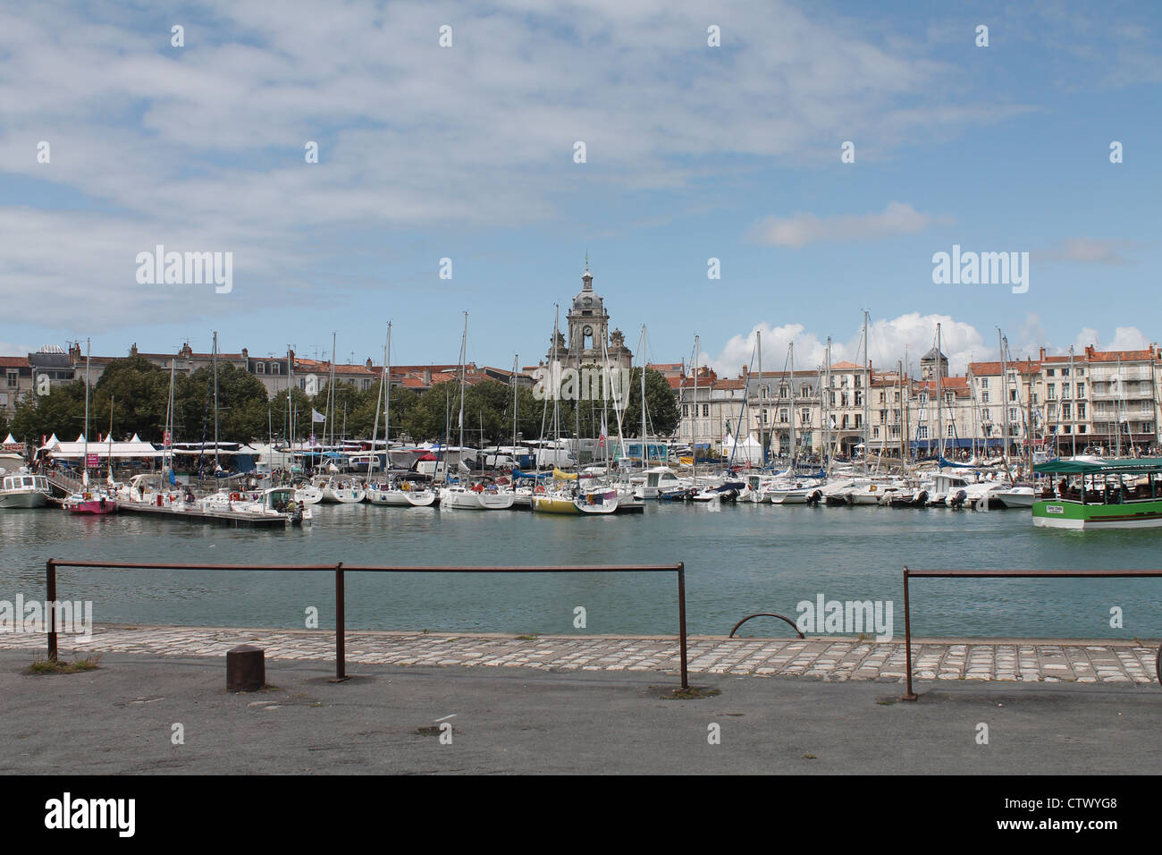 La Rochelle harbour, France Stock Photo