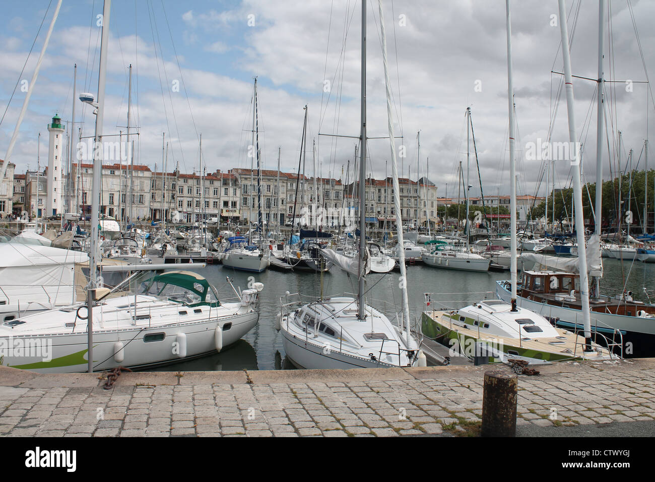 La Rochelle harbour Stock Photo