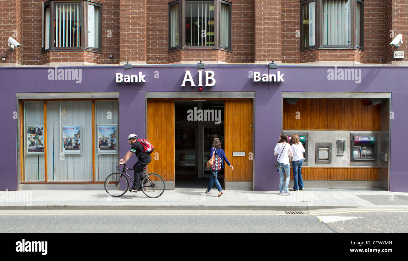 aib bank ireland Stock Photo