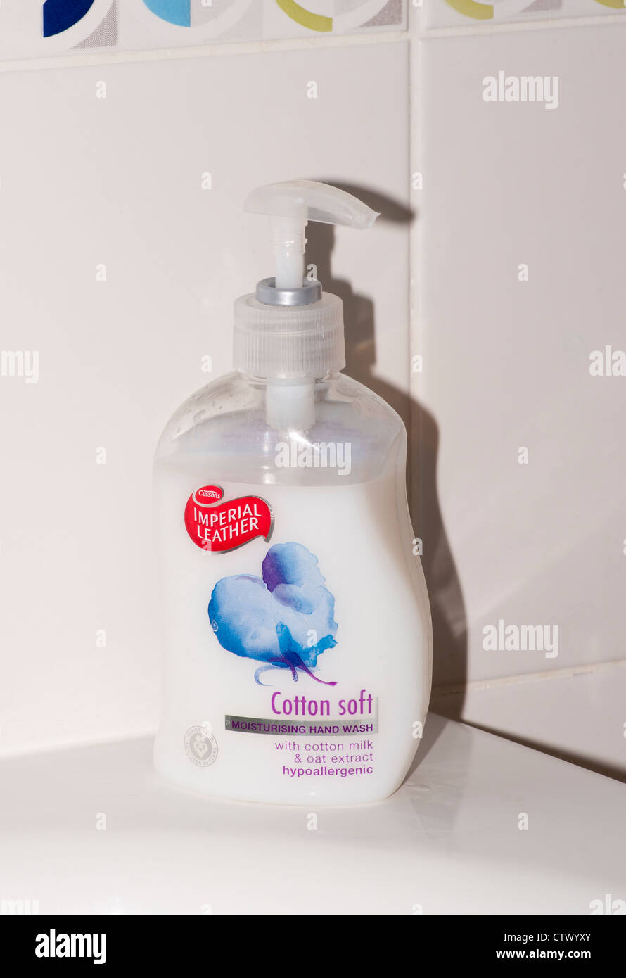 Bottle Of Cussons Imperial Leather Moisturising Hand Wash Liquid Soap ...