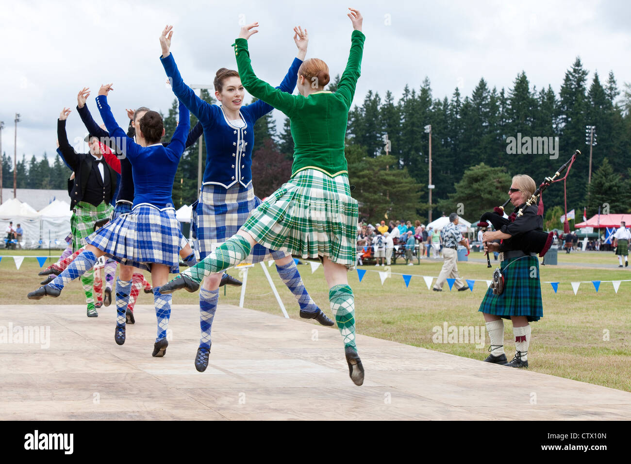 Scottish country dance performance at the 66th Annual Pacific Northwest ...