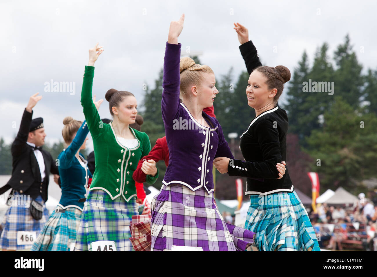 Scottish country dance performance at the 66th Annual Pacific Northwest