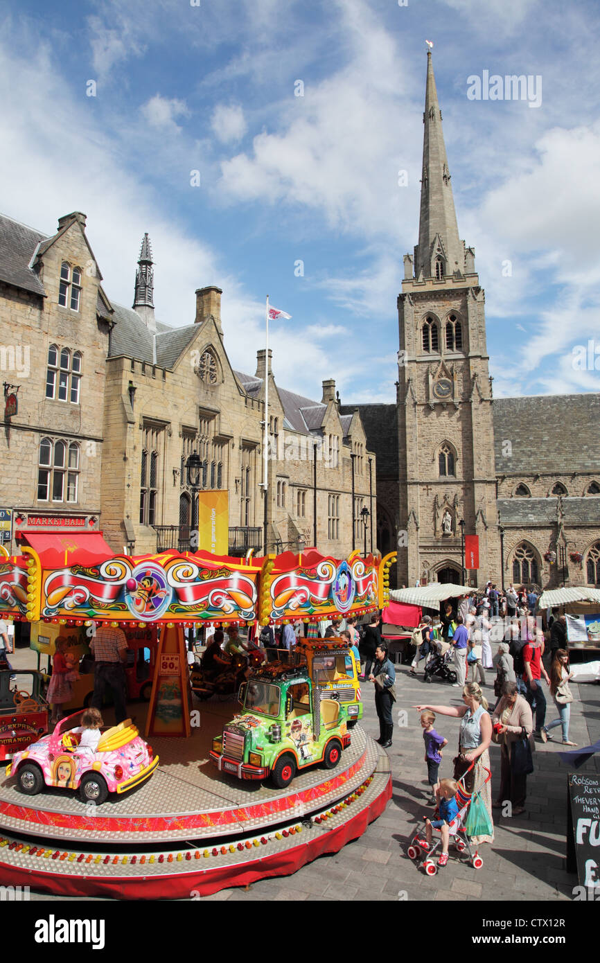 Durham market square hires stock photography and images Alamy