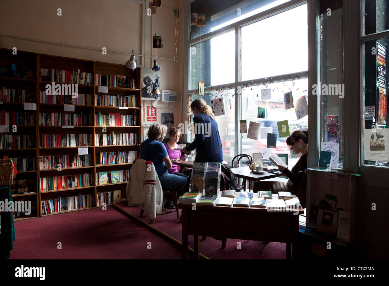 Winding Stair cafe Dublin Ireland Stock Photo Alamy