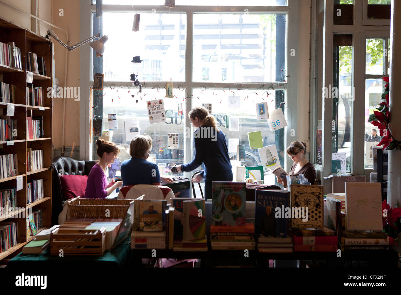 Winding Stair cafe Dublin Ireland Stock Photo Alamy