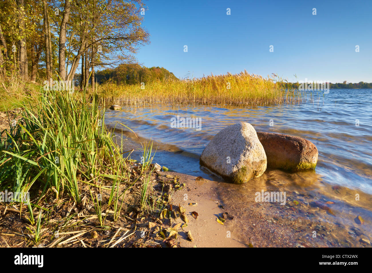 Suwalki Landscape Park, Czarna Hancza Lake, Poland, Europe Stock Photo