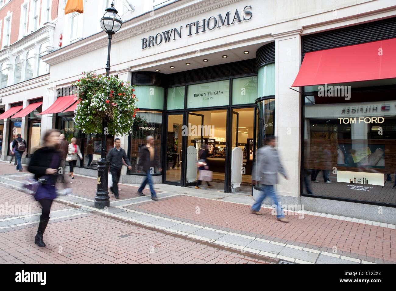 Brown Thomas department store Dublin Ireland Stock Photo Alamy