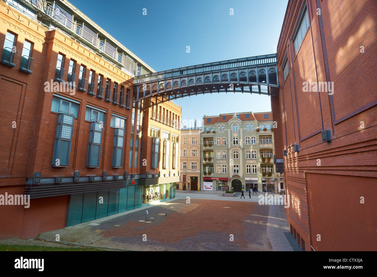 Shopping, Arts and Business Center “Stary Browar” Poznan, Poland, Europe Stock Photo