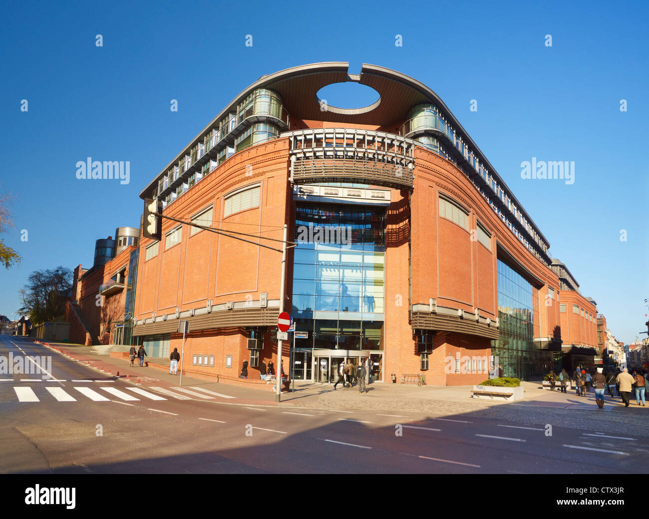 Shopping, Arts and Business Center “Stary Browar” Poznan, Poland, Europe Stock Photo