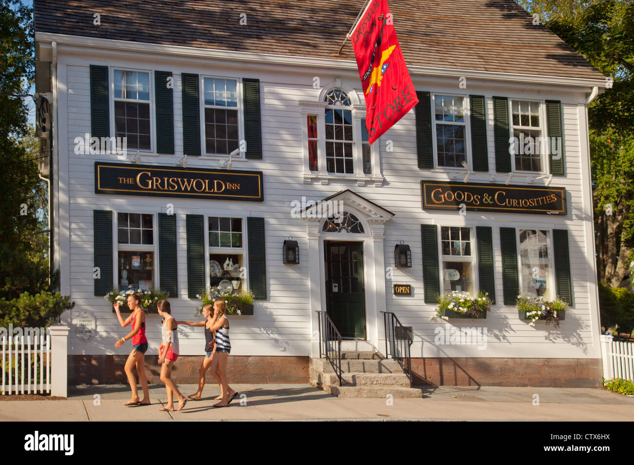 The Griswold Inn store in Essex CT Stock Photo Alamy