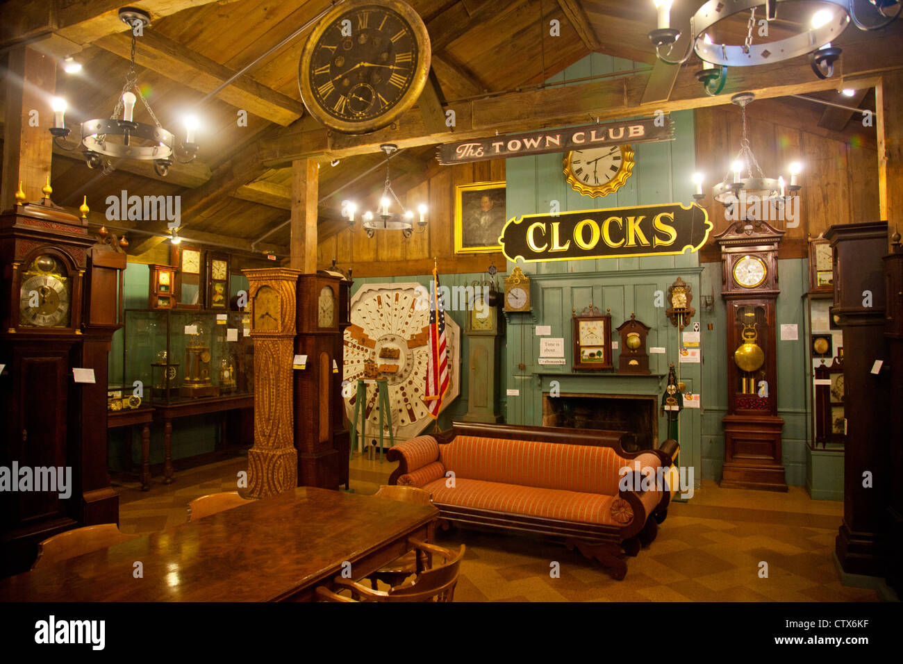 American Clock and Watch Museum in Bristol CT Stock Photo Alamy