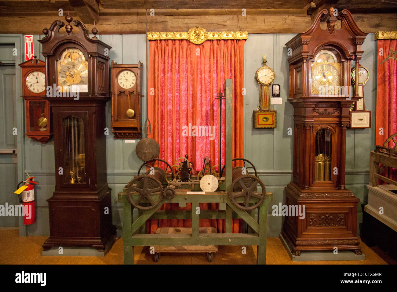 American Clock and Watch Museum in Bristol CT Stock Photo Alamy