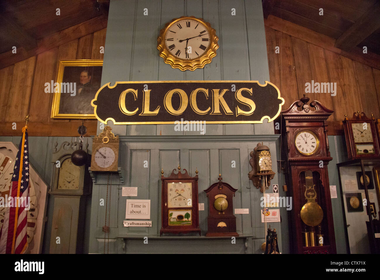 American Clock and Watch Museum in Bristol CT Stock Photo Alamy