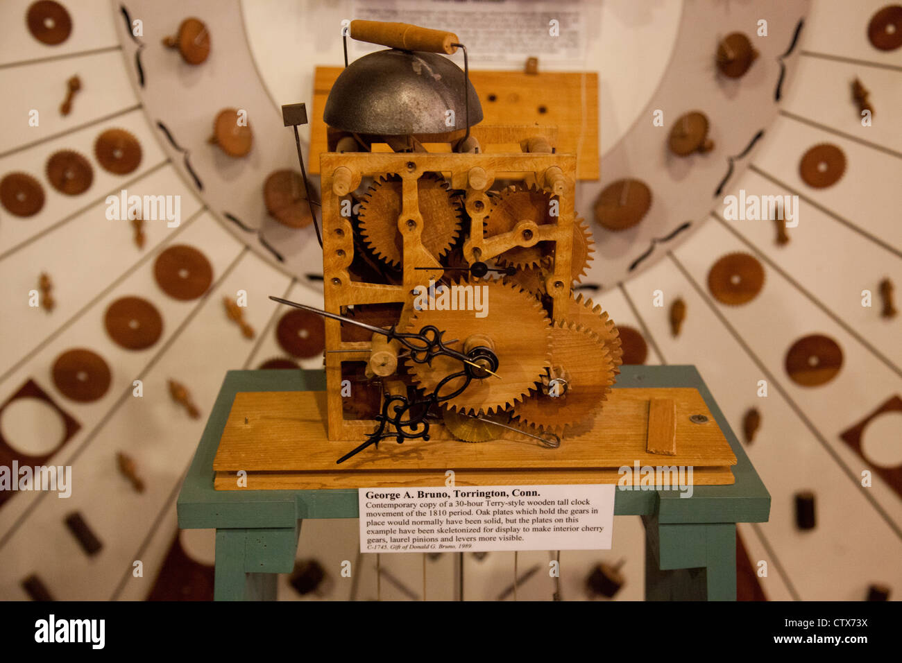 American Clock and Watch Museum in Bristol CT Stock Photo Alamy