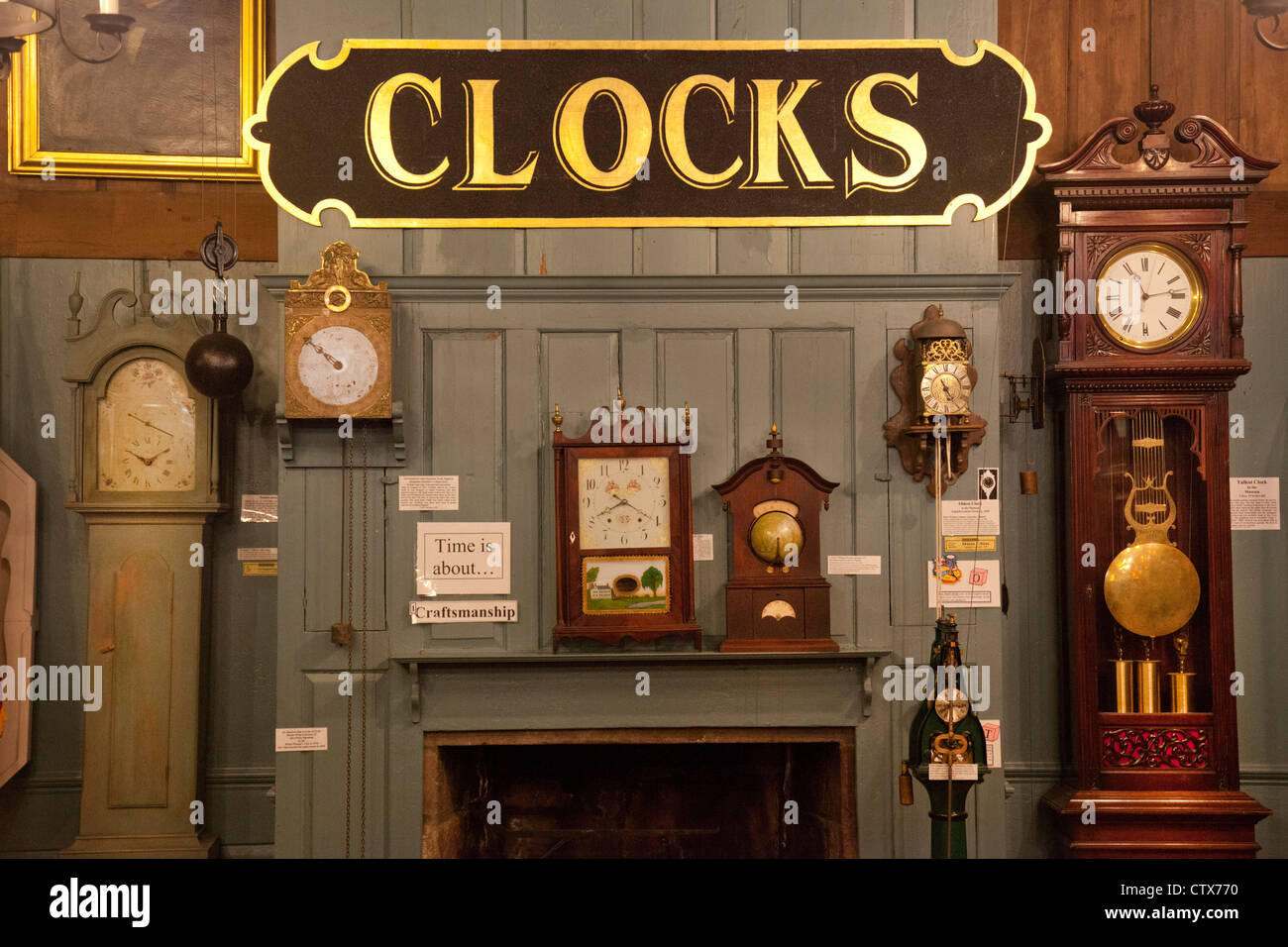 American Clock and Watch Museum in Bristol CT Stock Photo Alamy