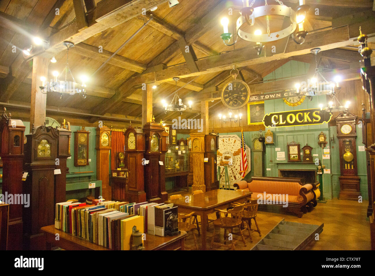American Clock and Watch Museum in Bristol CT Stock Photo Alamy