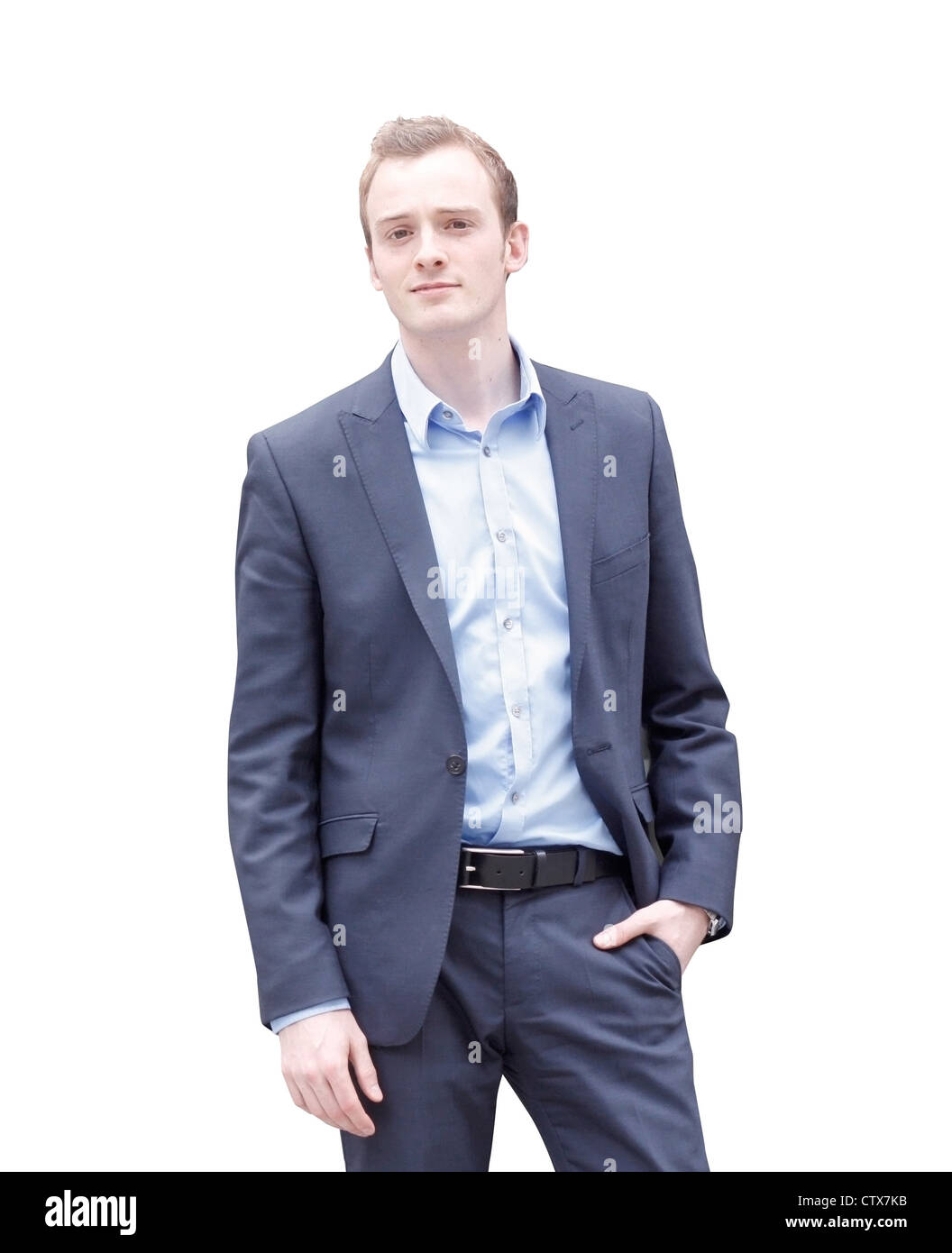 Confident businessman Stock Photo