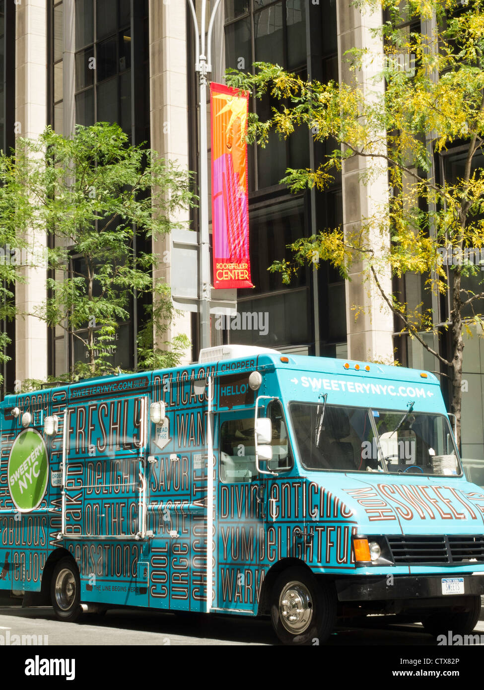 Gourmet Food Truck, NYC Stock Photo Alamy