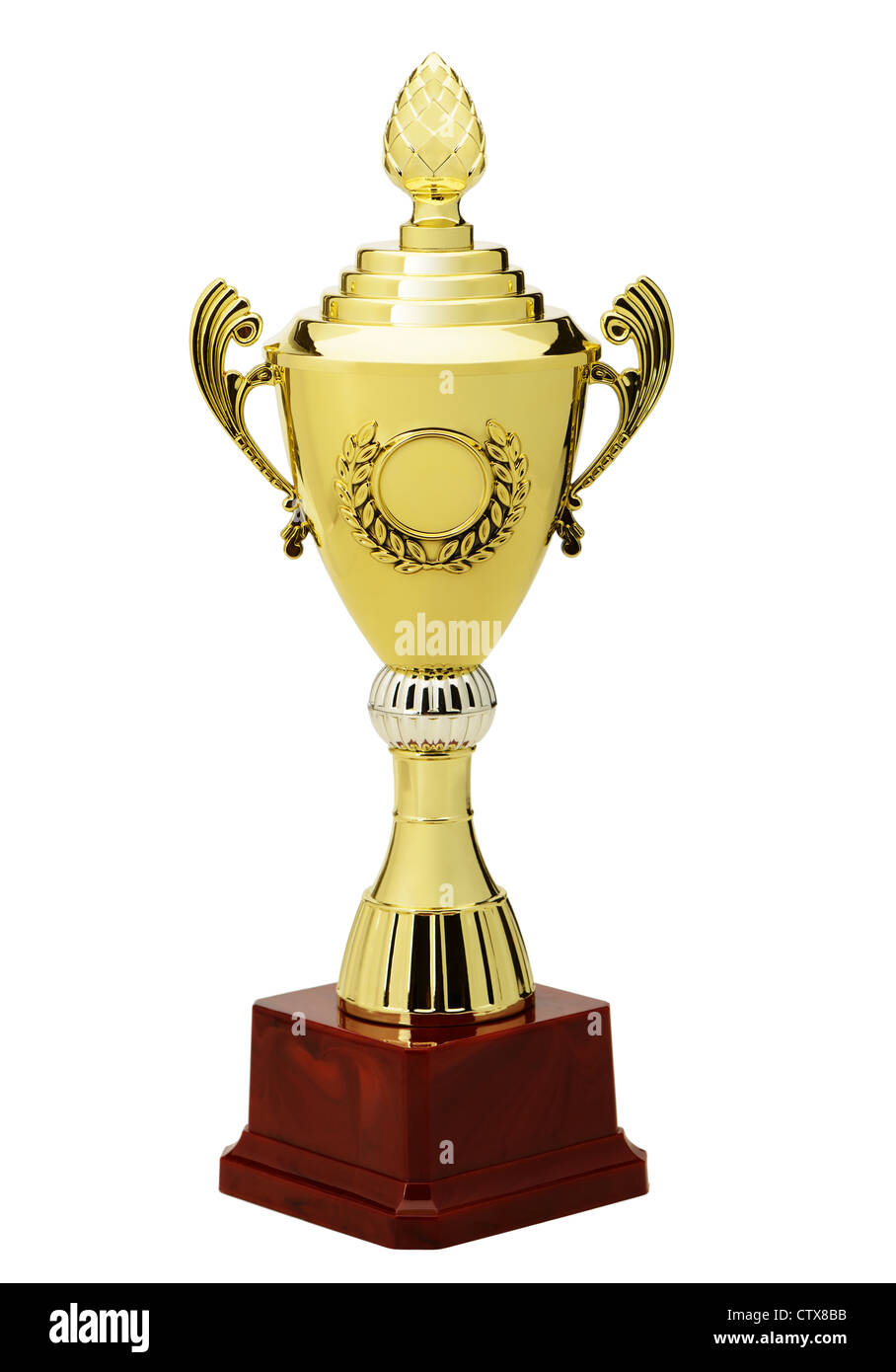 Sports Cup. Isolated on white background Stock Photo Alamy