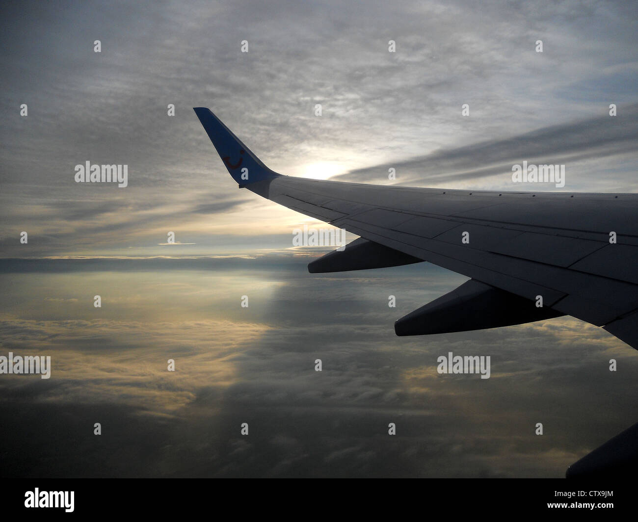Aeroplane wing tip wing tip hi-res stock photography and images - Alamy