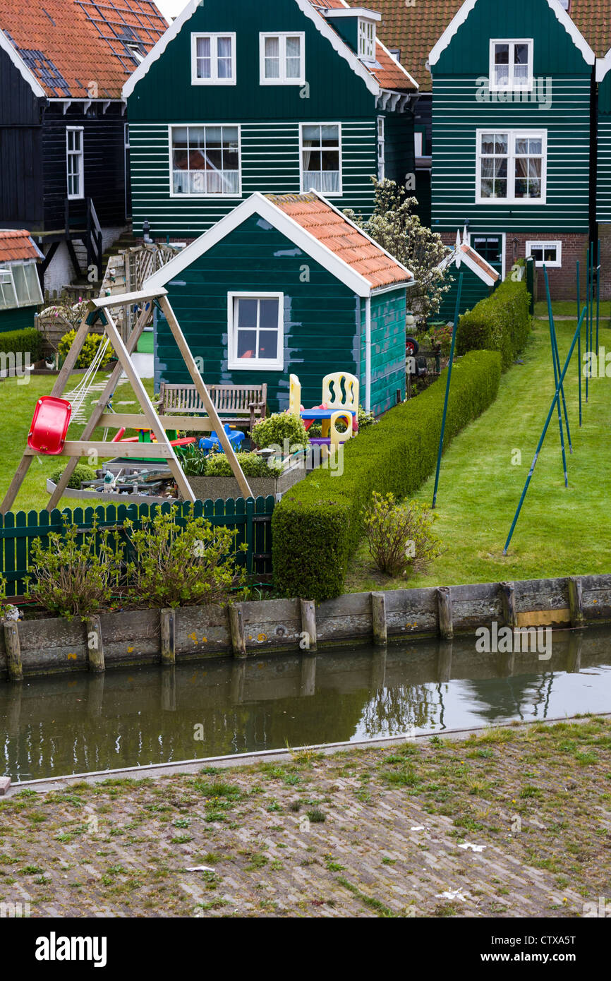 Marken, a fishing and tourism village in North Holland, The Netherlands